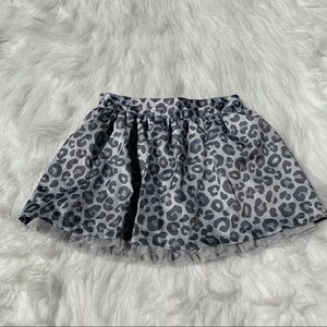 Sonoma Skort Leopard Print Skirt Girls Trendy Animal Print Casual Outfit Cute